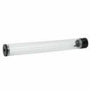 Black POM Length 400mmX50mm Diameter Cylindrical Water-Cooled Tank G1/4 Acr