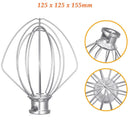 Stainless Steel Wire Whip Mixer Attachment for Kitchenaid K45Ww 9704329 Flo