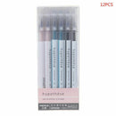 12pcs/set 0.5mm Cute Gel Pens Ballpoint Pen School Stationery Office Supply Gift