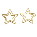 12 Pcs Cute Bookmarks Paper Clips Star Design Funny Office Supplies 2.6x2.3CM