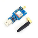 2X(Usb To Gsm Serial Gprs Sim800C Module Bluetooth Computer Control + Anten