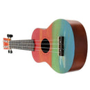 Ukulele Hand-Painted Combo 21 Ukulele Black Soprano 4 Strings Uke Bass Stri