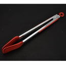 New Salad Tongs Silicone BBQ Cooking Food Serving Utensil Salad Tong 12.6"