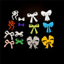 7pcs bow cutting dies stencil scrapbook album paper embossing craft diy M&O