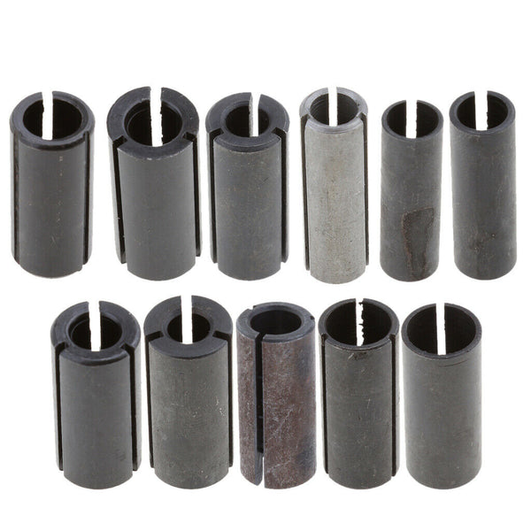 Template Adjustment Hinge Bit Router  1 / 4 "Wood Tenon Cutter Cutter Tool Brass