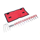 17Pcs Professional Car Radio Audio Stereo Cd Player Removal Key Tool Kit I8Q2