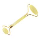 1PC Yellow Roller Natural Facial Care Tools Jade Face Massage Roller Beauty To%!