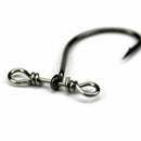 20PCS High Carbon Steel Catfish hook Barbed Catfish Fishing Hooks with Bear Q1R9