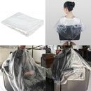 100x Disposable Hair Cutting Cape Gown Hair Cut Capes Cloth Transparent