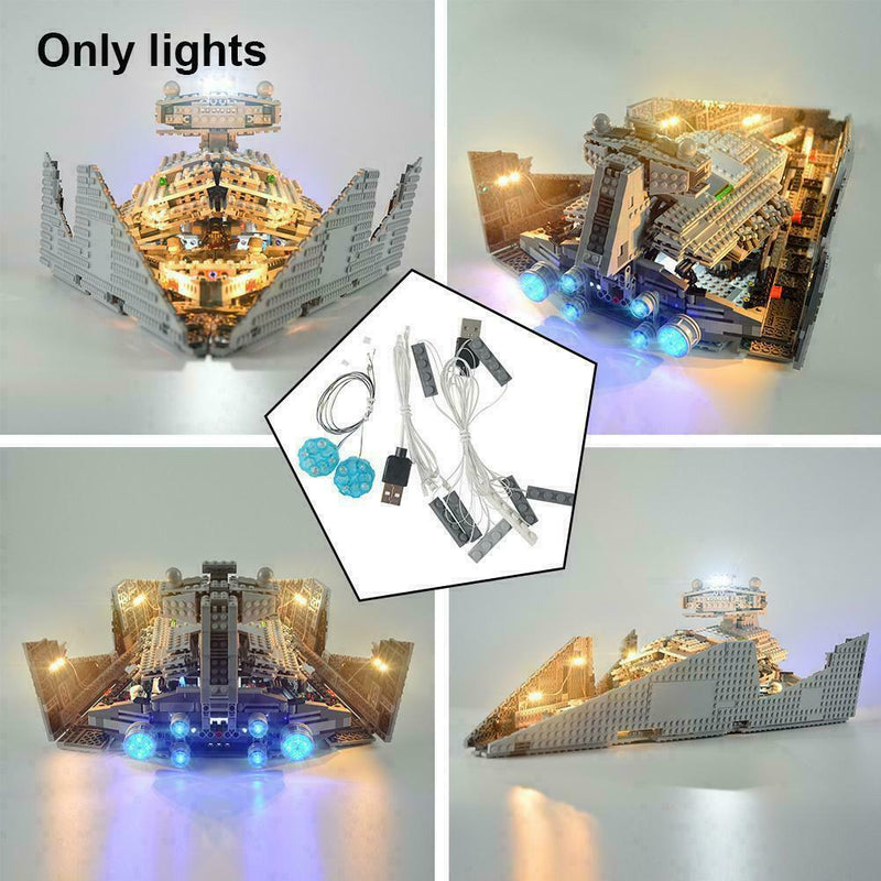 Delicate Assembled Building Blocks For LEGO 75055 Creative B7X7