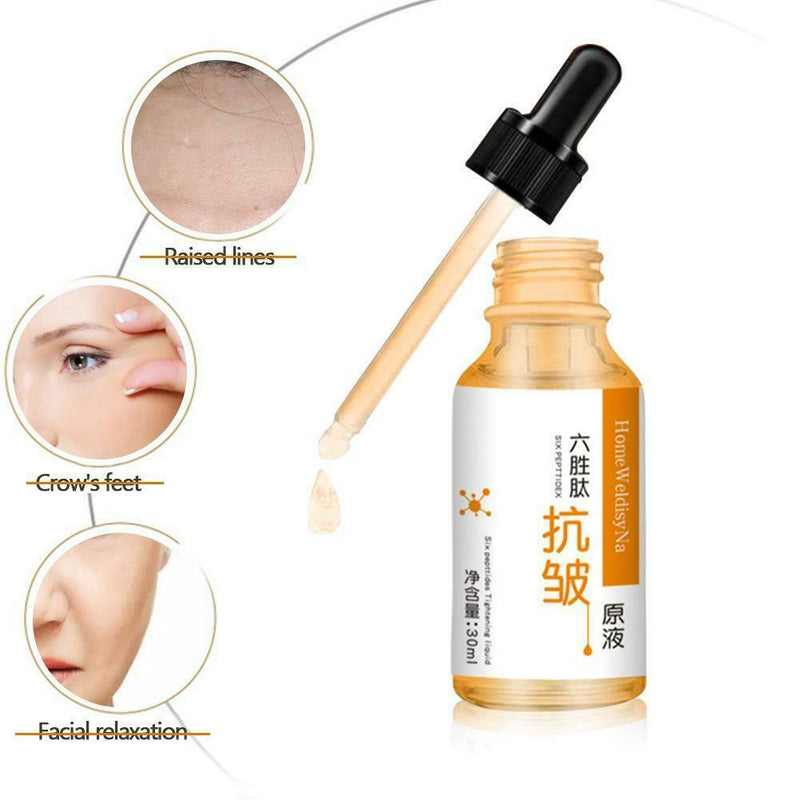 30ml Hexapeptide Face Serum Lifting Firming Face Hydrating Facial Serum