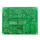 6 Bits Digital Electronic Clock Kit Soldering Practice AT89C2051 Circuit Board