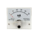 85C1-A DC 0-500mA Analog Panel Meter Ammeter with Install Parts B1W4