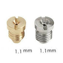8Pc 1.1mm Brass Pressure Washer Thread Nozzle Tip for High Pressure Wash Gun