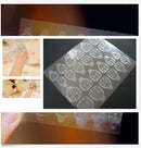 HOT1X24 Tips Strong Ultra Thin Double Side Adhesive Stickers False Nail Tips MG