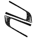 Carbon Fiber Steering Wheel Button Panel Trim Cover for Alfa Romeo Giulia 17-19