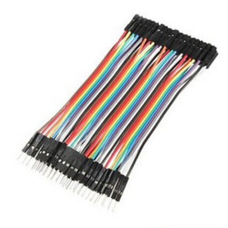 10CM Male To Female Jumper Wire Ribbon Cable Arduino pin header 40pcs3U Cy