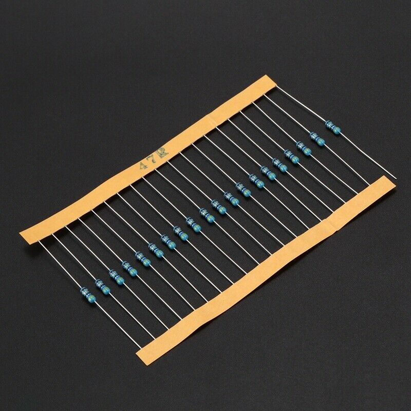 1% Precision 1 / 4W 30 Values â€‹â€‹Metal Resistor Resistance Kit, Set of 600 p
