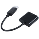 Display port DP male HDMI female M / F adapter cable Spare parts Black