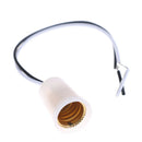 Plastic E12 Base Light Socket Bulb Lamp Holder Converter 220~250V HES
