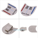 Creative Alloy Golf Alignment Aiming Tool Golf Ball Marker Magnetic Hat Clip