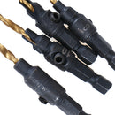 4Pcs HSS Countersink Drill Bit Set Woodworking Carpentry Tool 6-12