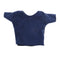 1/6 Blue Loose Round Neck Short T-Shirt Top for 12 Inch Male Action Figures