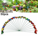 40X Butterfly Stakes Outdoor Yard Planter Flower Pot Garden Decor Yard Art HOT