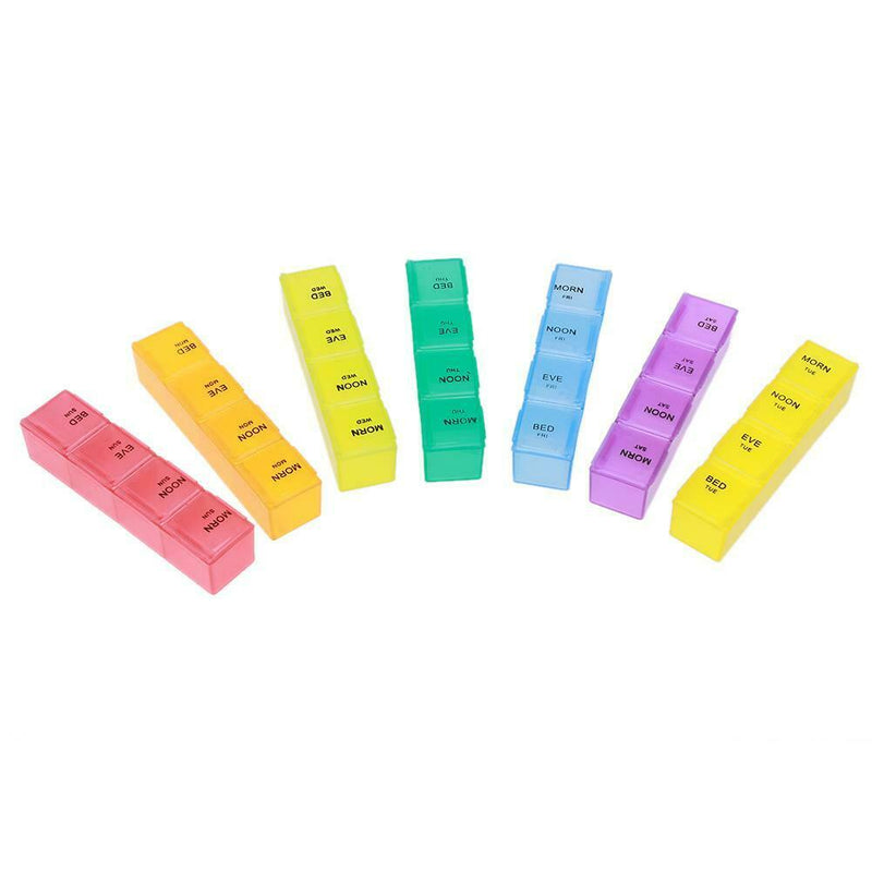 28 Grids Pills Storage Box Portable Tablet Candy Medicine Holder Container Case