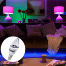 E14 3W RGB LED 16 Color Changing Candle Light Lamp Bulb + Remote Control Kit