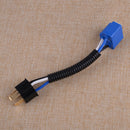 2X H4 Bulb Ceramic Wiring Harness Car Headlight Socket Connector Plug Extension
