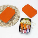 Portable Stainless Steel Lunch Box Silicone Lid Bento Food Container Crisper