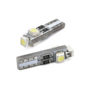 10 x 6500K 58 70 73 74 T5 Dashboard Gauge 3 3528 SMD LED Wedge Bulb Light White/