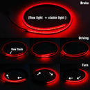 Universal Roofline LED Third High Brake Tail Light Kit Above Rear Windshield
