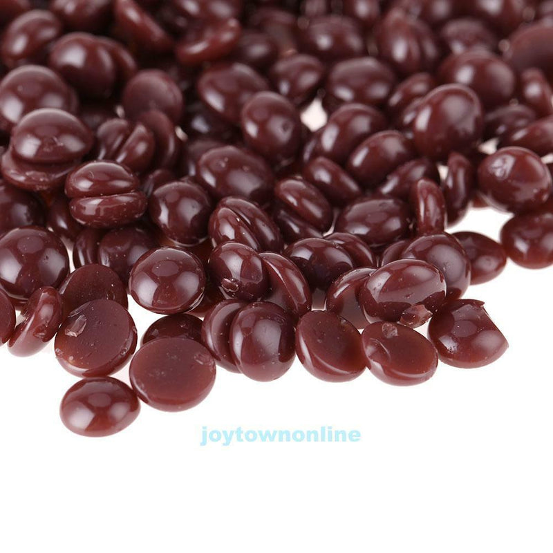 Depilatory Hard Wax Beans Pellet Waxing No Strip Bikini Film Hair Removal 100g