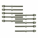Threaded Terminal Stud End,Stainless Steel Stair Railing,for 1/8 inch Cable U9X6
