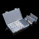 Diamond Embroidery Box 4 Packs 28 Grids, 5d Siamond Box and Cross Stitch To