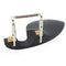 3/4 4/4 Violin Chin Rest Chinrest Wood with Standard Bracket Black