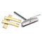 Golden Brass Guitar Bass 3pcs Fret Press Caul Inserts Radius Acoustic/Electric