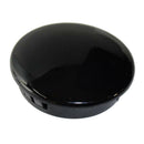 Gloss Black Steering Wheel Center Cover Cap 2-1/2 Inch x 3/8 Inch Marine Boat