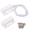 Recessed Magnetic Window/Door Contacts Security Alarm Switch Reed w/Adhesive J~ï¼ˆ