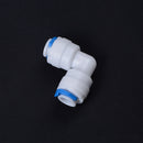 5Pcs 1/4" Tube to 1/4" Tube Push Fit Elbow Quick Connect connector RO System OS