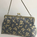25cm Embossing Square Metal Purse Frame Handle for Clutch Bag Accessories