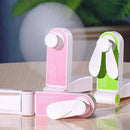 Handheld Mini Fan Portable Folding Pocket Fan Usb Rechargeable Or Battery O