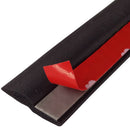4M Z-Shape Car Door Window Strip Rubber Weatherstrip Seal Strip Sound insulated