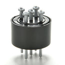 1X Nail Spike Through Coin  Penetrate the Drum Magic Props Close Up Tricks gxTOC