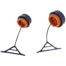 2x gas fuel oil cap fit stihl 025 026 020 021 023 024 028 034 036 chainsM&