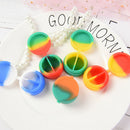 1x silicone containers jars wax dab concentrate honey pots multi use slick LJ