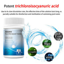 100g Pool Cleaning Effervescent Chlorine Tablet Effervescent Tablets Cleaner Bj