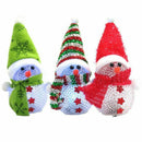 1PC Light Up Glowing Snowy Snowman Warm White LEDs Christmas Xmas Decoratio